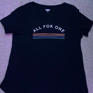 Old Navy “All For One” Everywear Tee